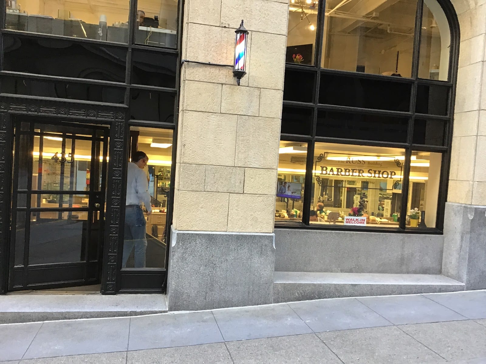 The Russ Building Barber Shop