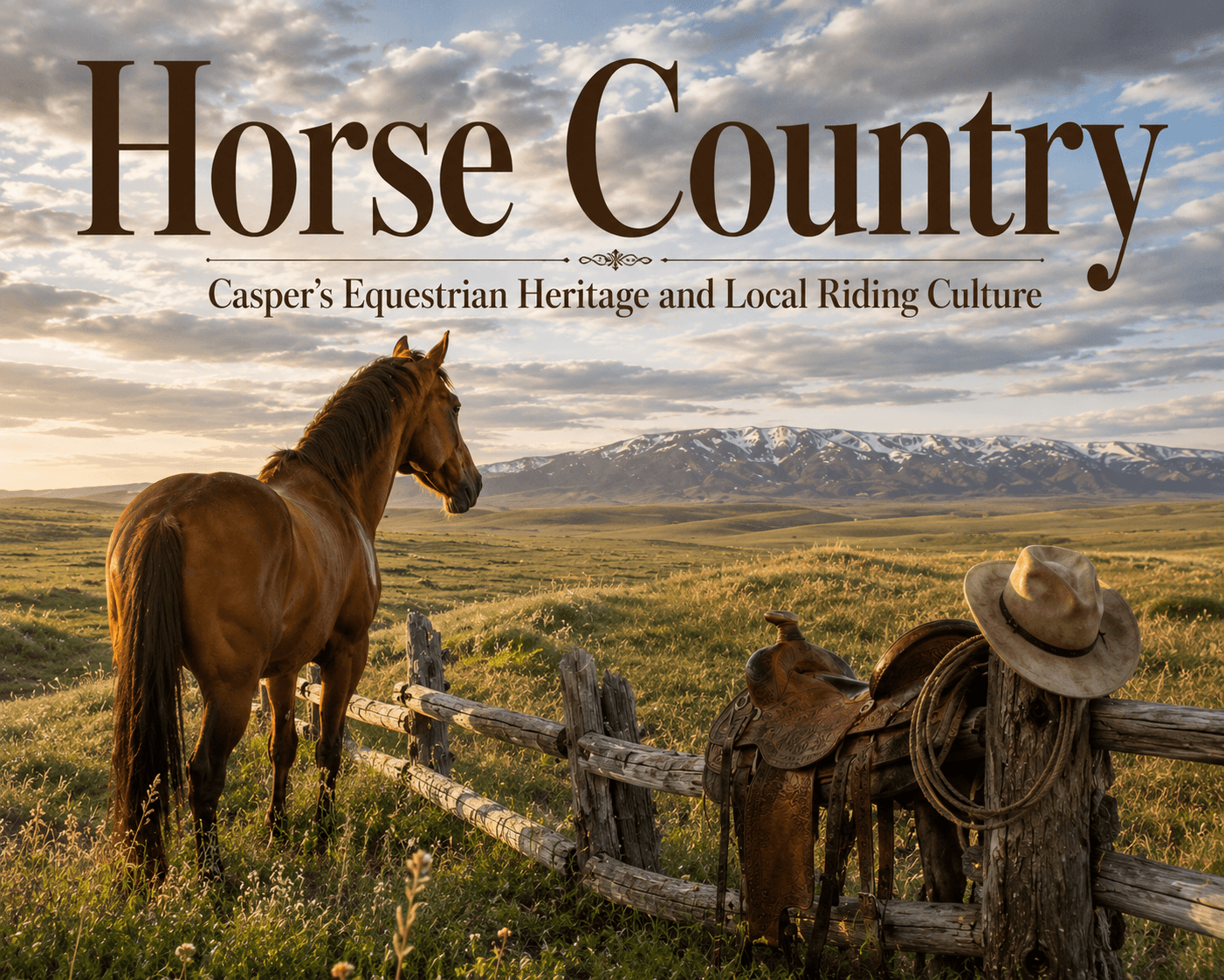 Horse Country: Casper's Equestrian Heritage and Local Riding Culture