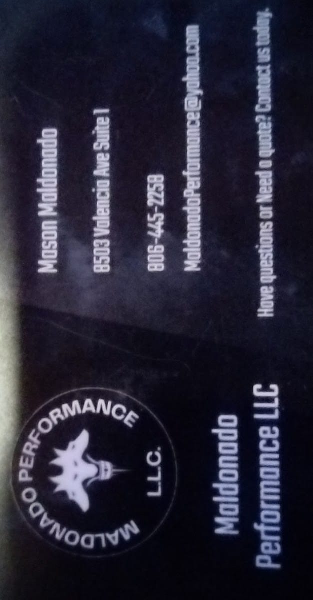 Maldonado Performance LLC