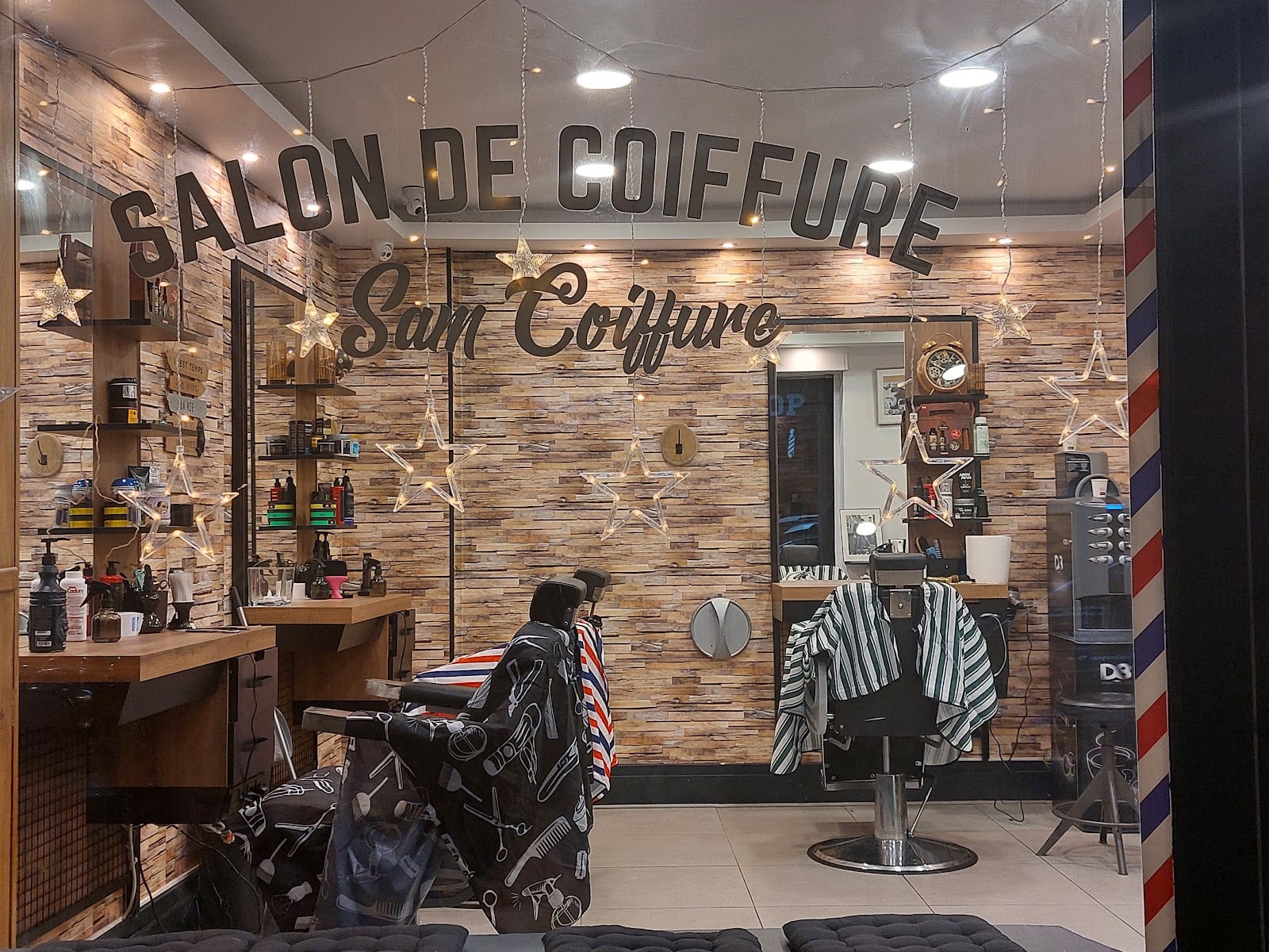 Barber shop, Sam coiffure