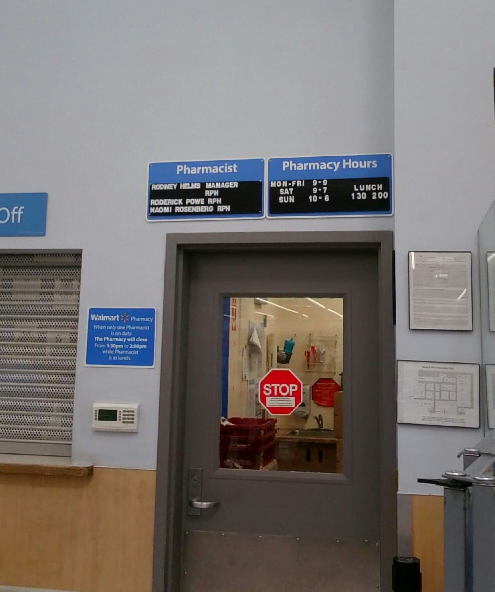 Walmart Pharmacy, photo 2