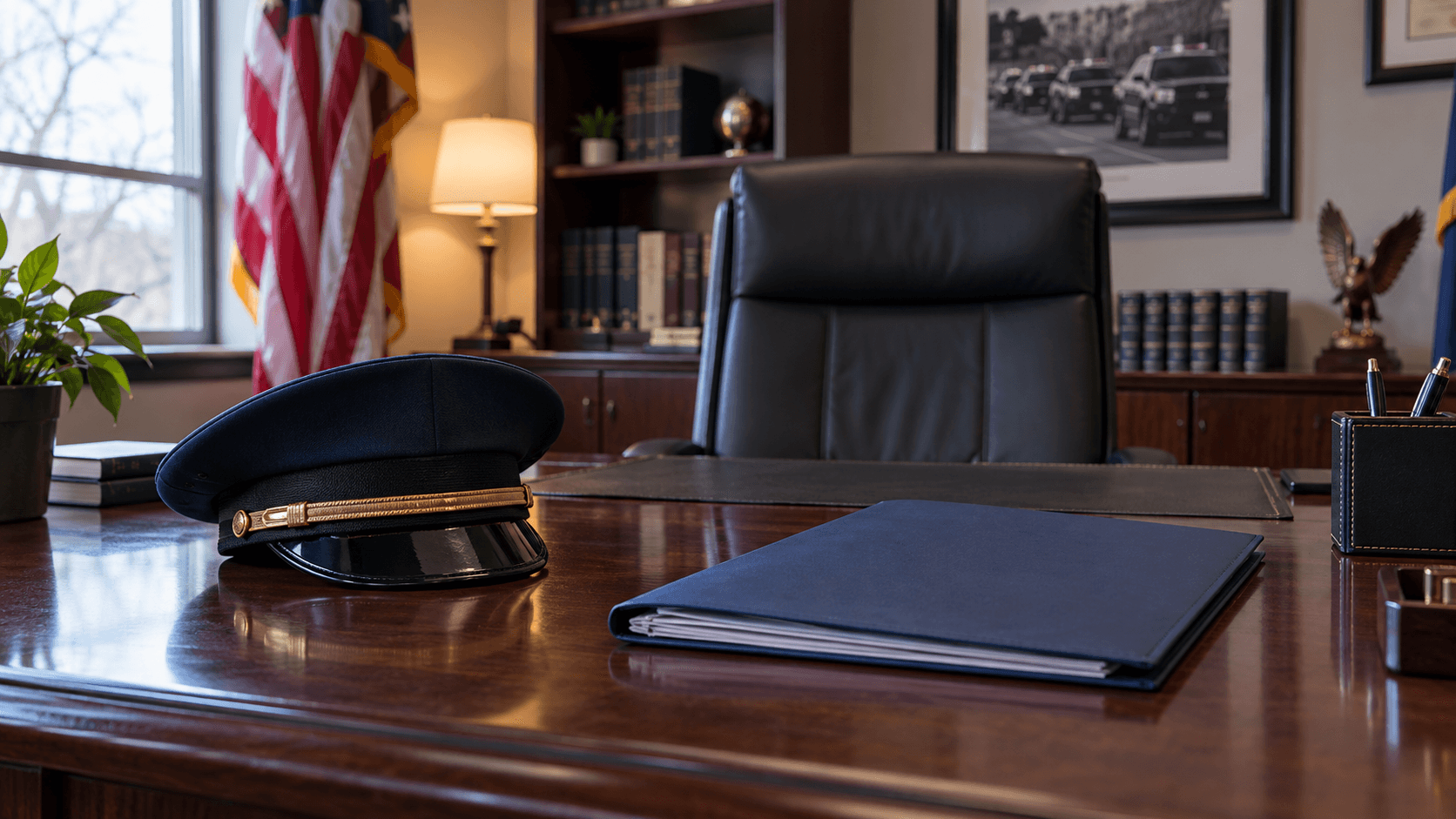 A public-safety leadership transition