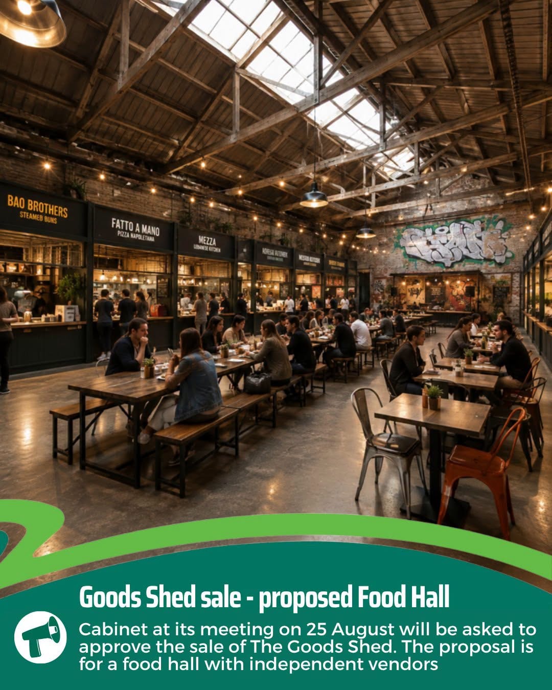 Peterborough Goods Shed Food Hall: What Is Being Proposed?  