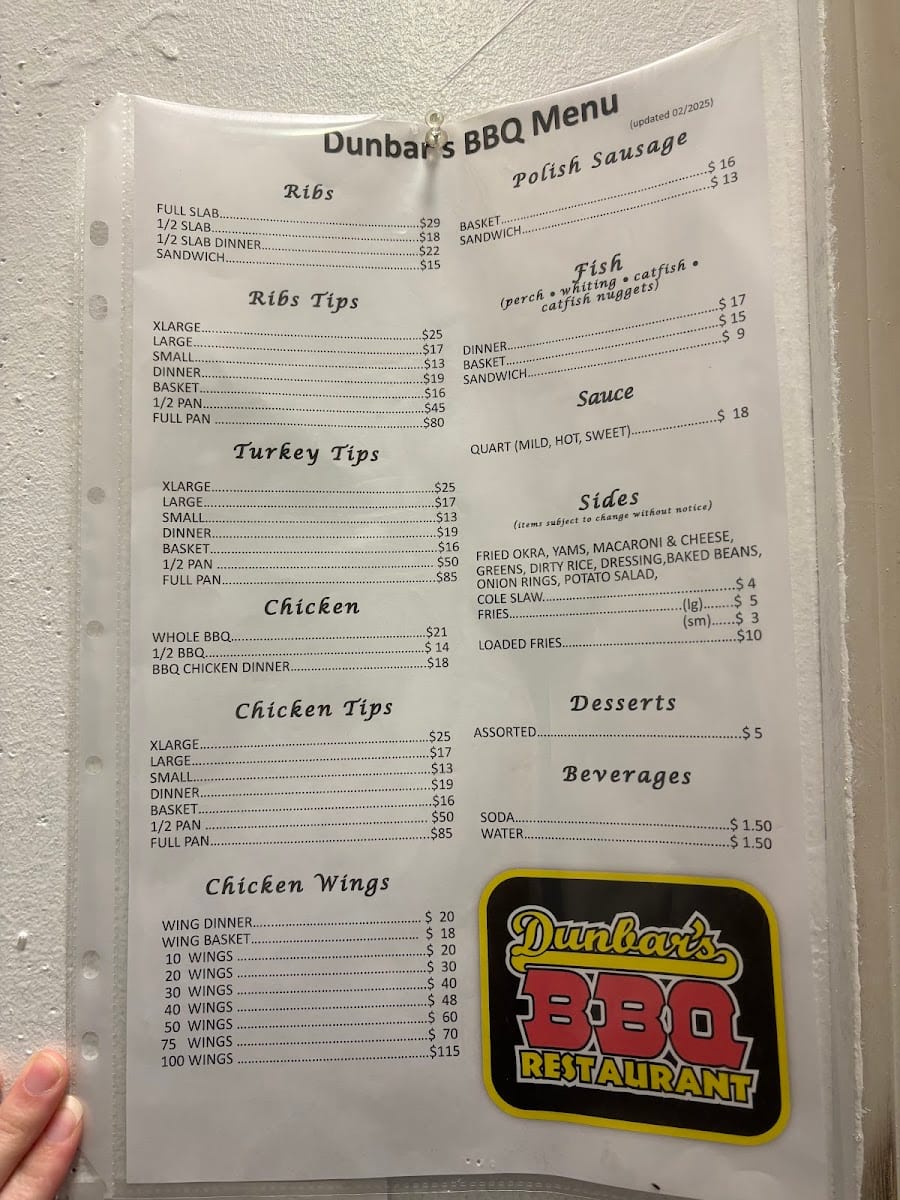 Dunbar's BBQ Restaurant, photo 3