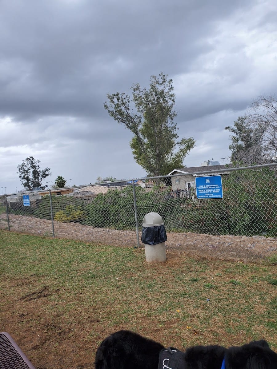 Vista del camino off-leash area