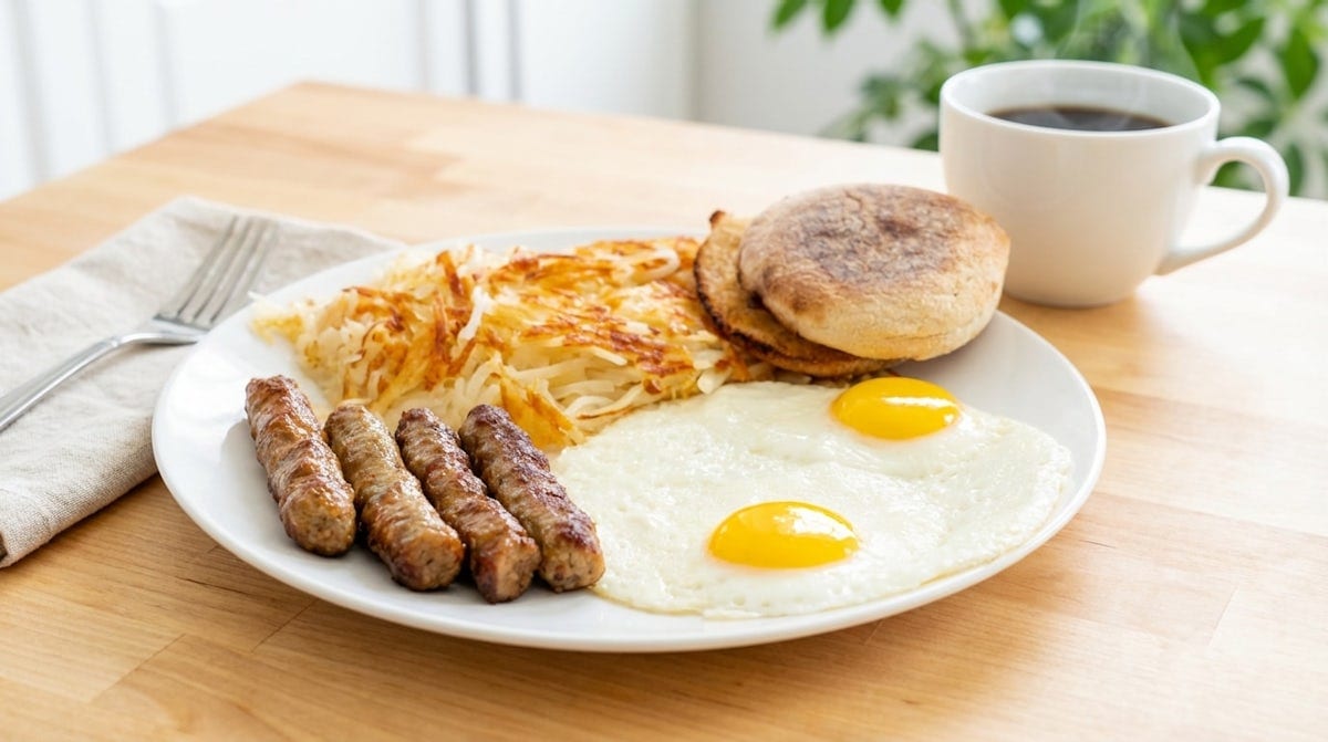 US Egg Breakfast and Lunch