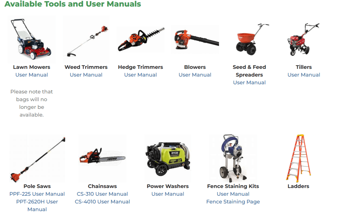 City of Round Rock Tool Lending Center
