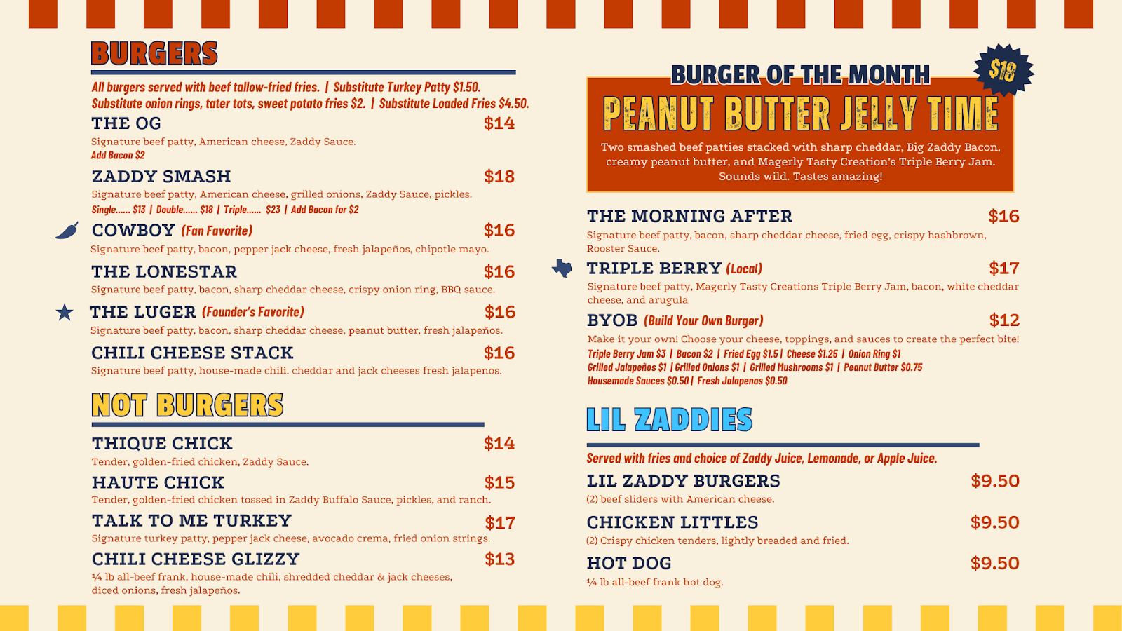 Big Zaddy's Burger Co., photo 3