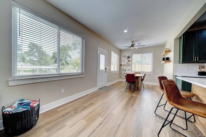 Sunlit dog-friendly Gulf retreat with patio, W&D - moments from beaches & parks