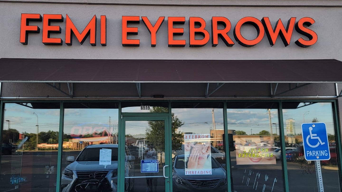 Femi eyebrows