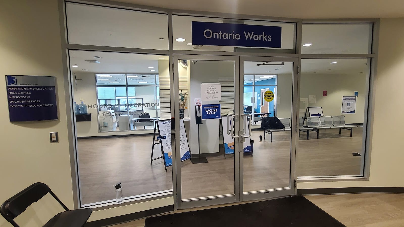 Temporary Vaccine Clinic (Richmond Hill)