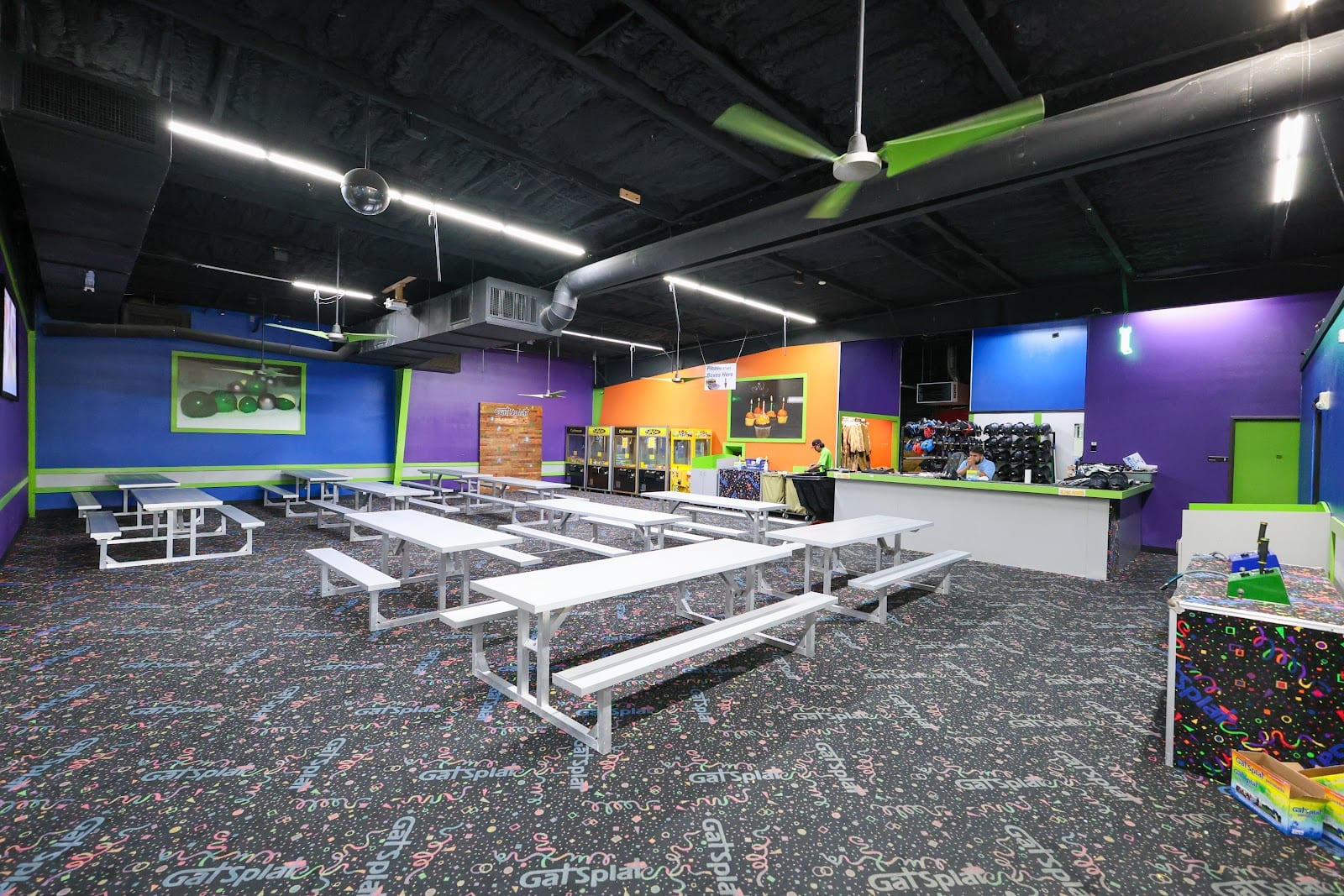 GatSplat Indoor Paintball, Axe Throwing and Birthday Parties