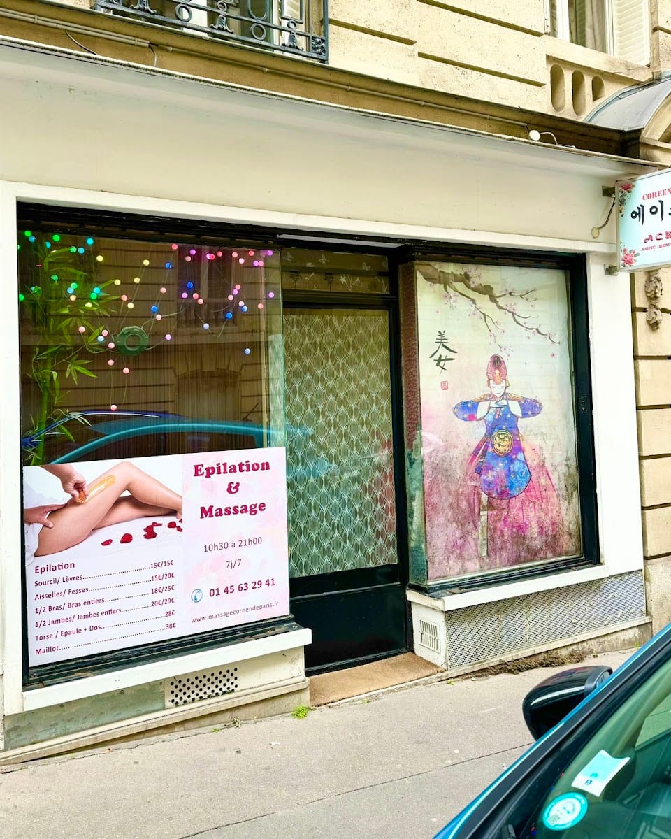ACE Salon Massage Épilation Coréen 75016 Paris