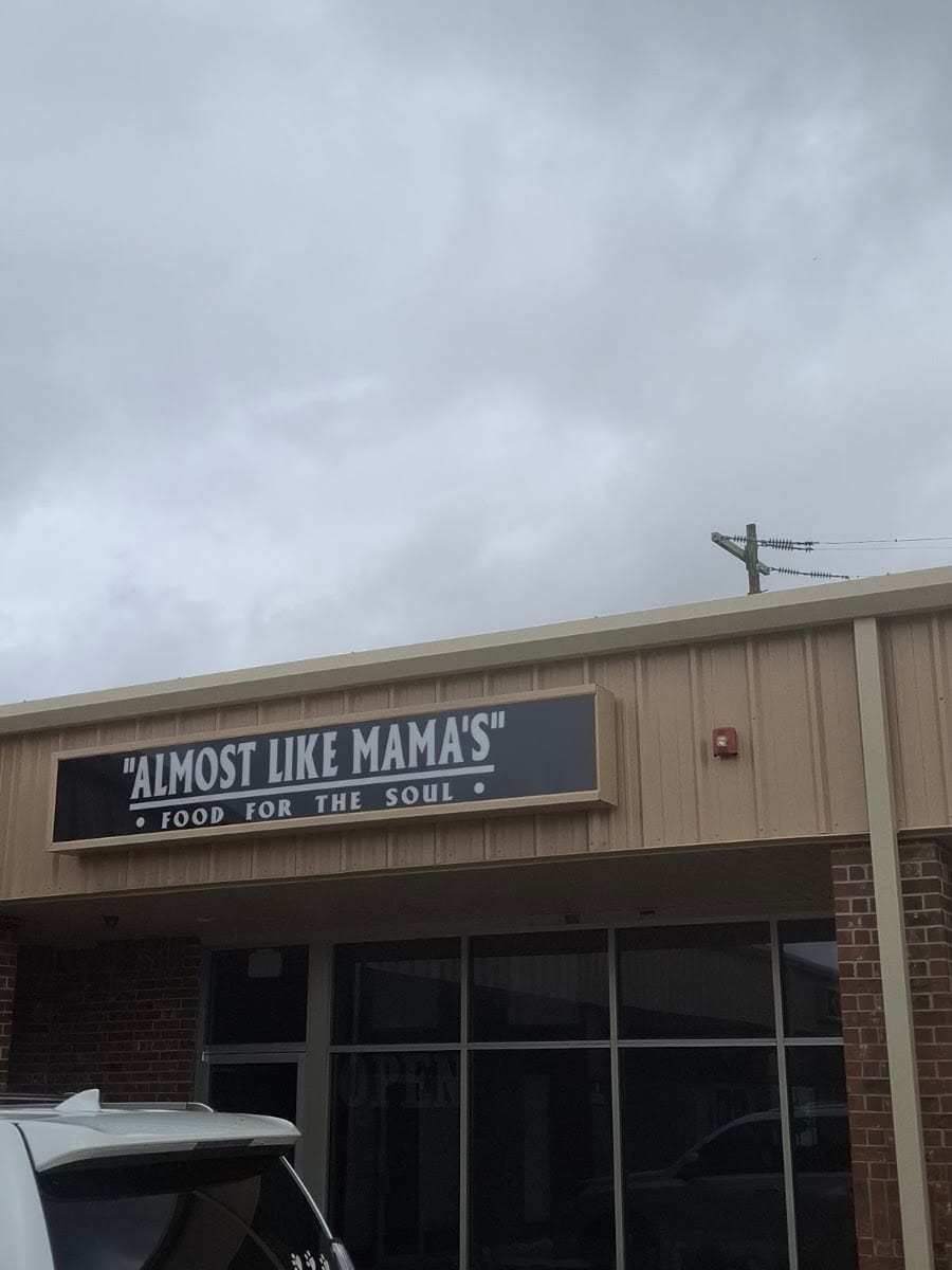 "ALMOST LIKE MAMA'S."