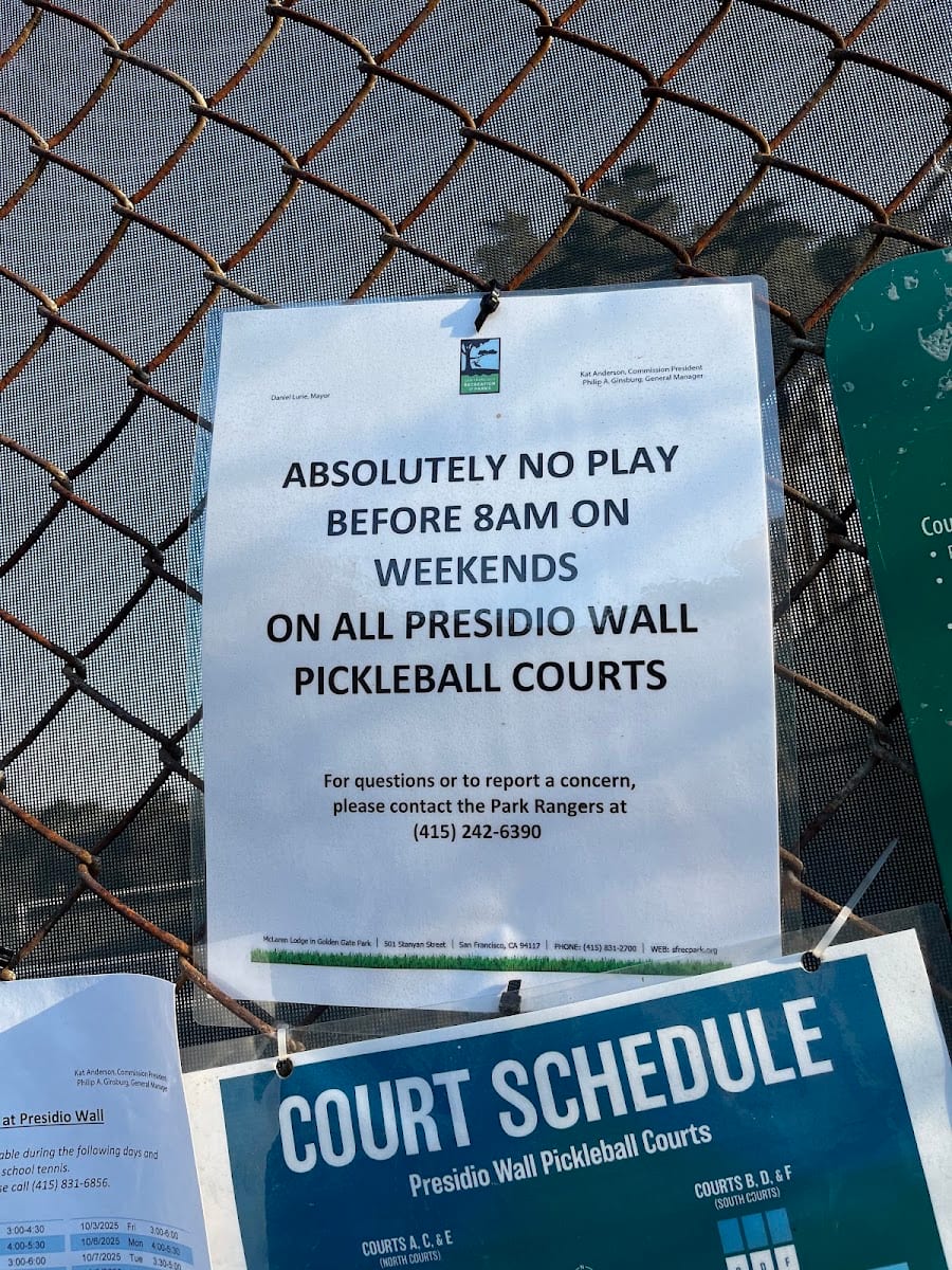 Presidio Wall Pickleball Courts