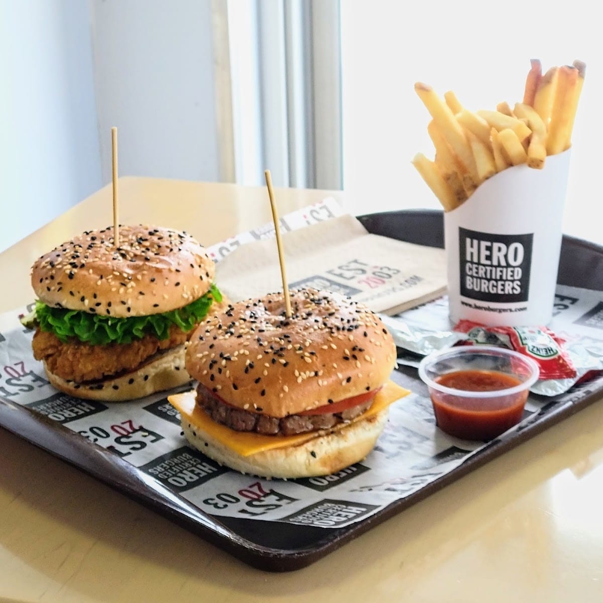 Hero Certified Burgers