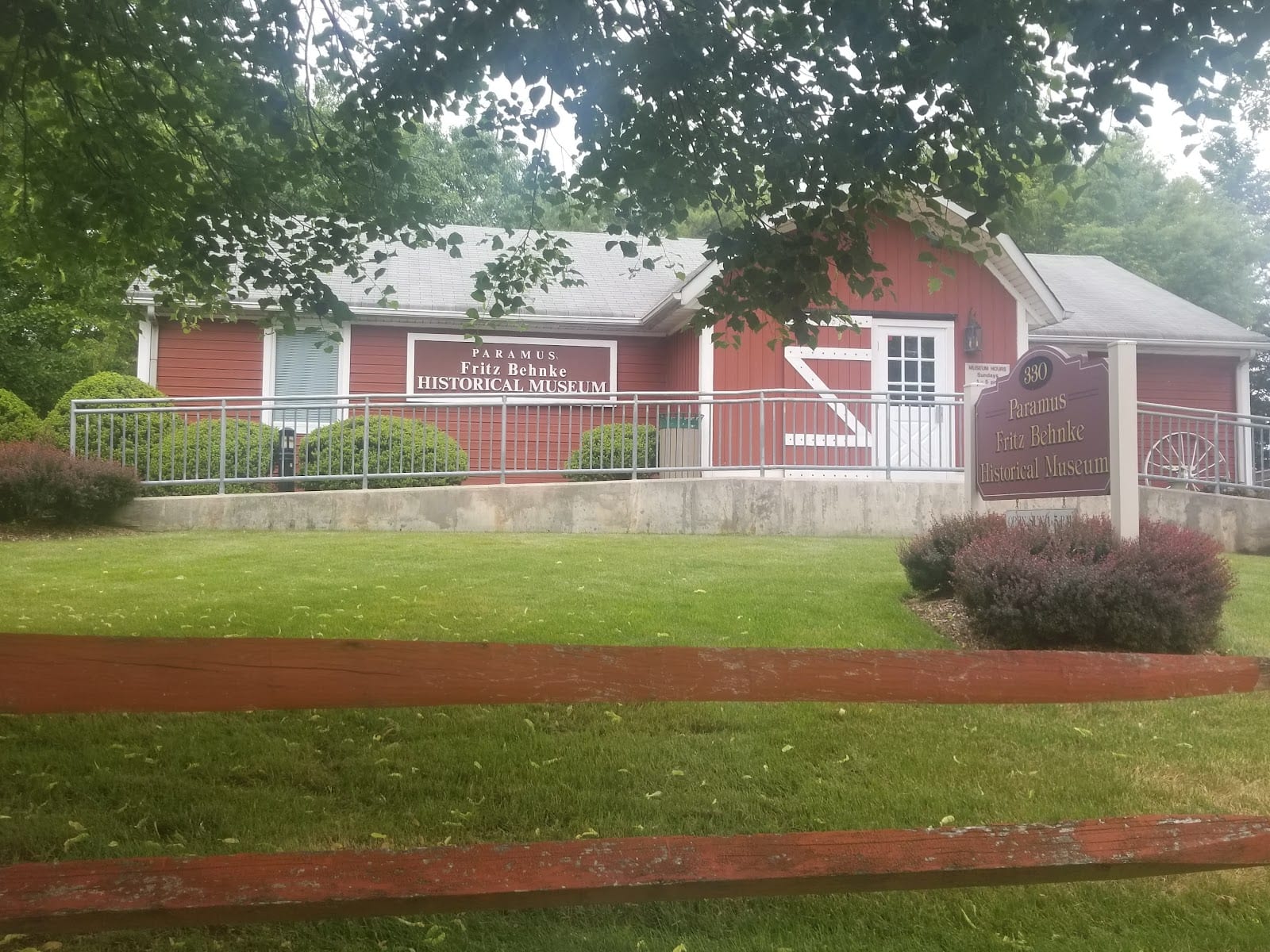 Paramus Fritz Behnke Historical Museum