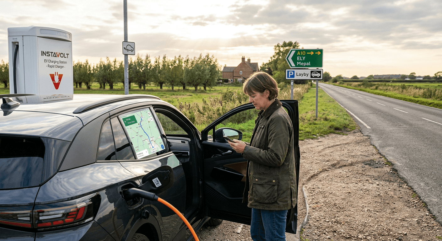 Long EV Trips From Cambridgeshire: Charging Tips