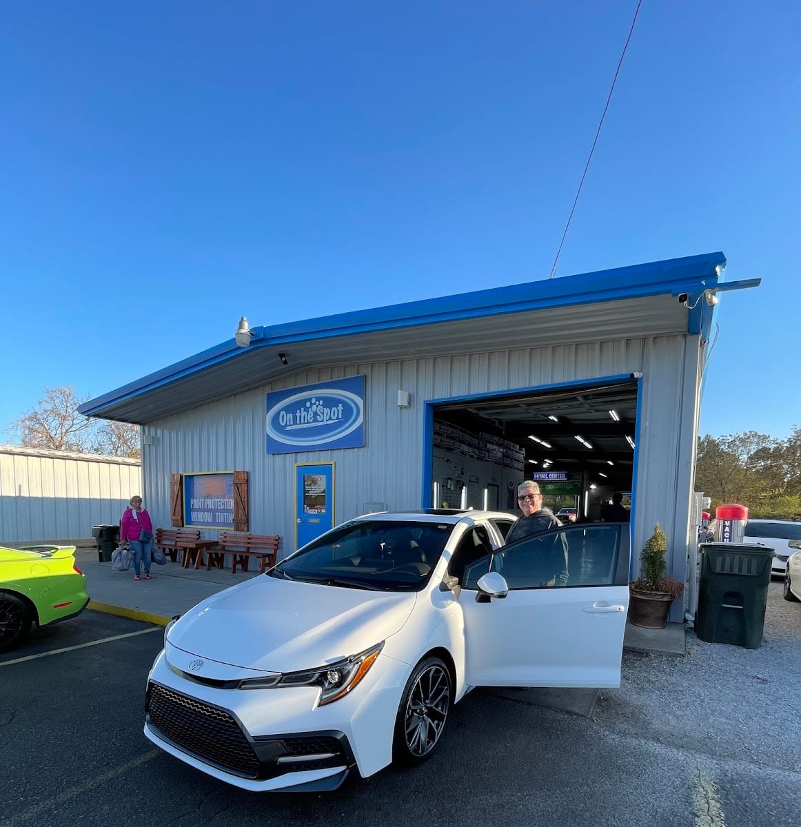 ON THE SPOT WINDOW TINTING