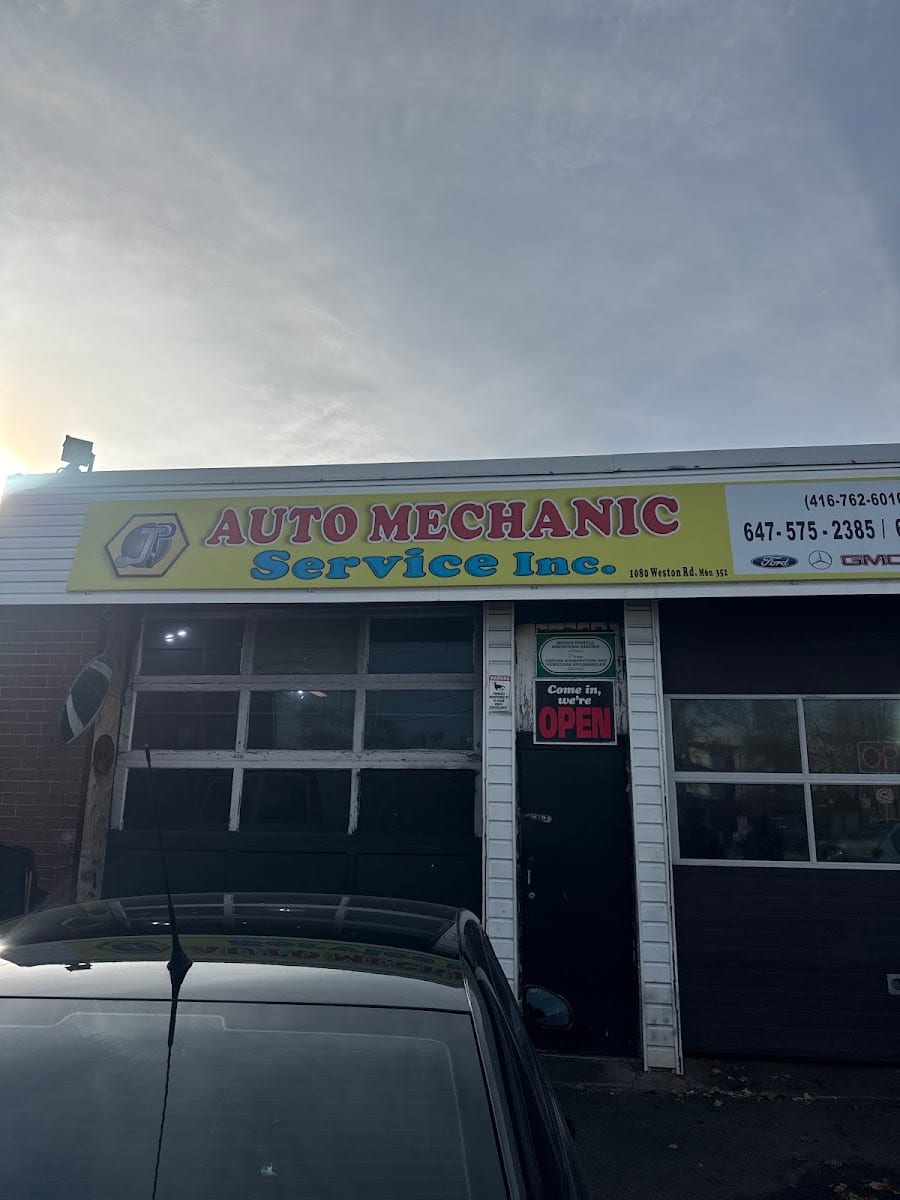 JP AUTO MECHANIC SERVICE INC