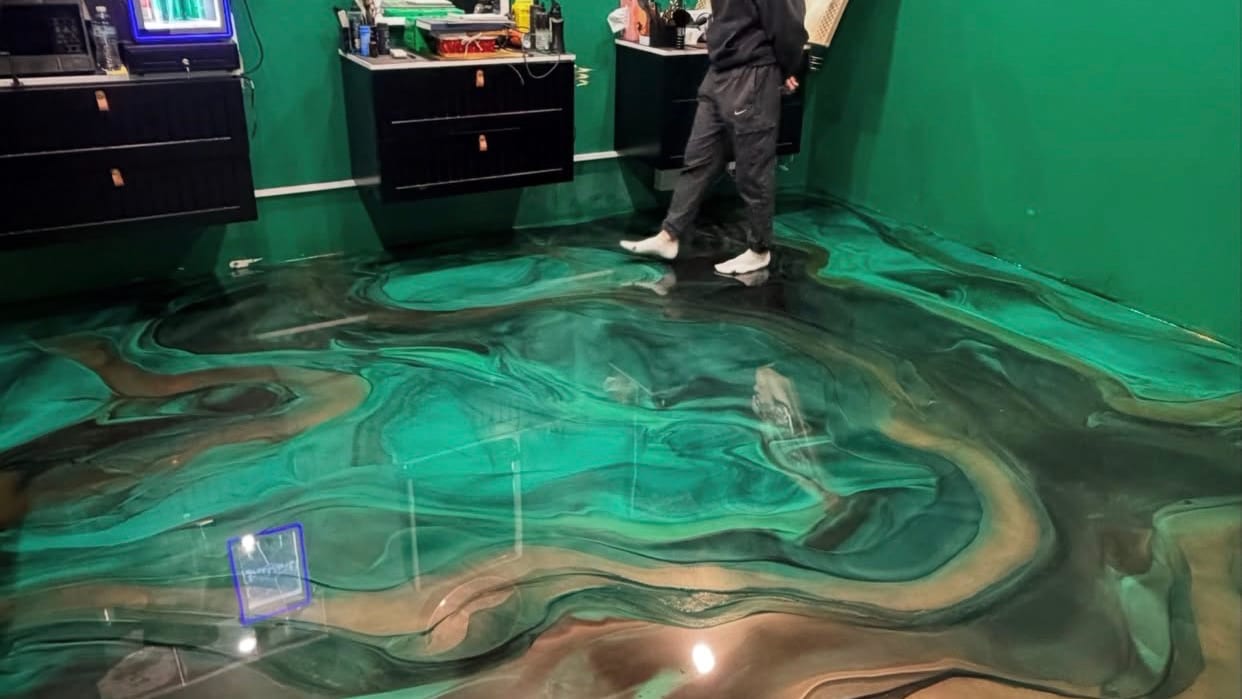 Epoxy flooring Tampa, photo 2