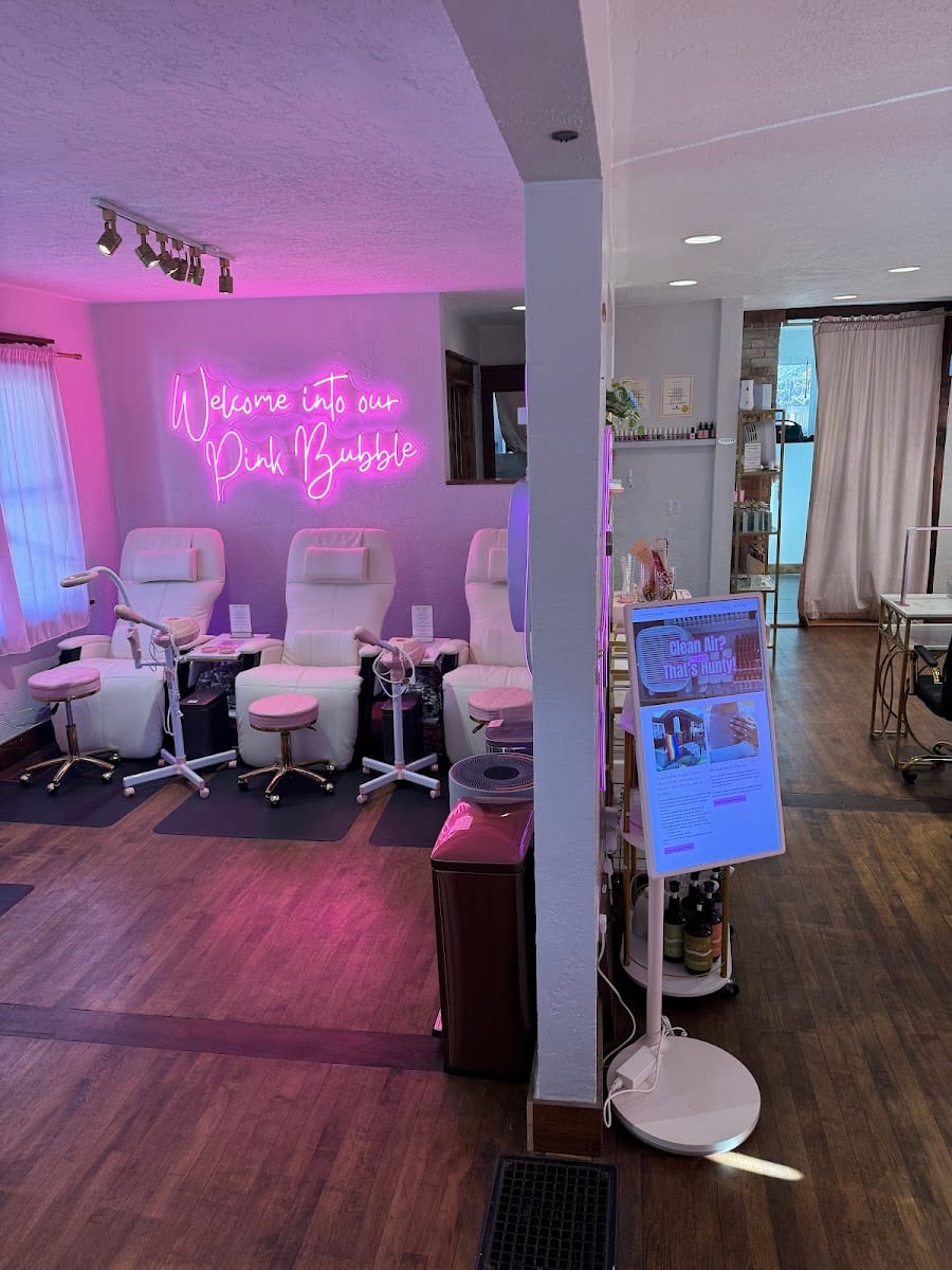The Pink Bubble Nail Salon