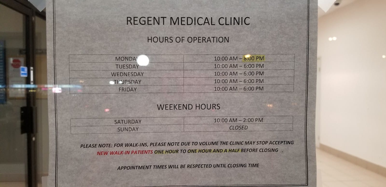 Regent Medical Clinic