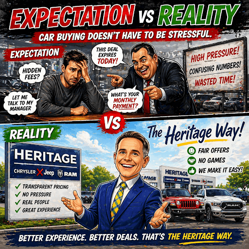 Heritage Chrysler Dodge Jeep Ram of Logan Service/Parts Center