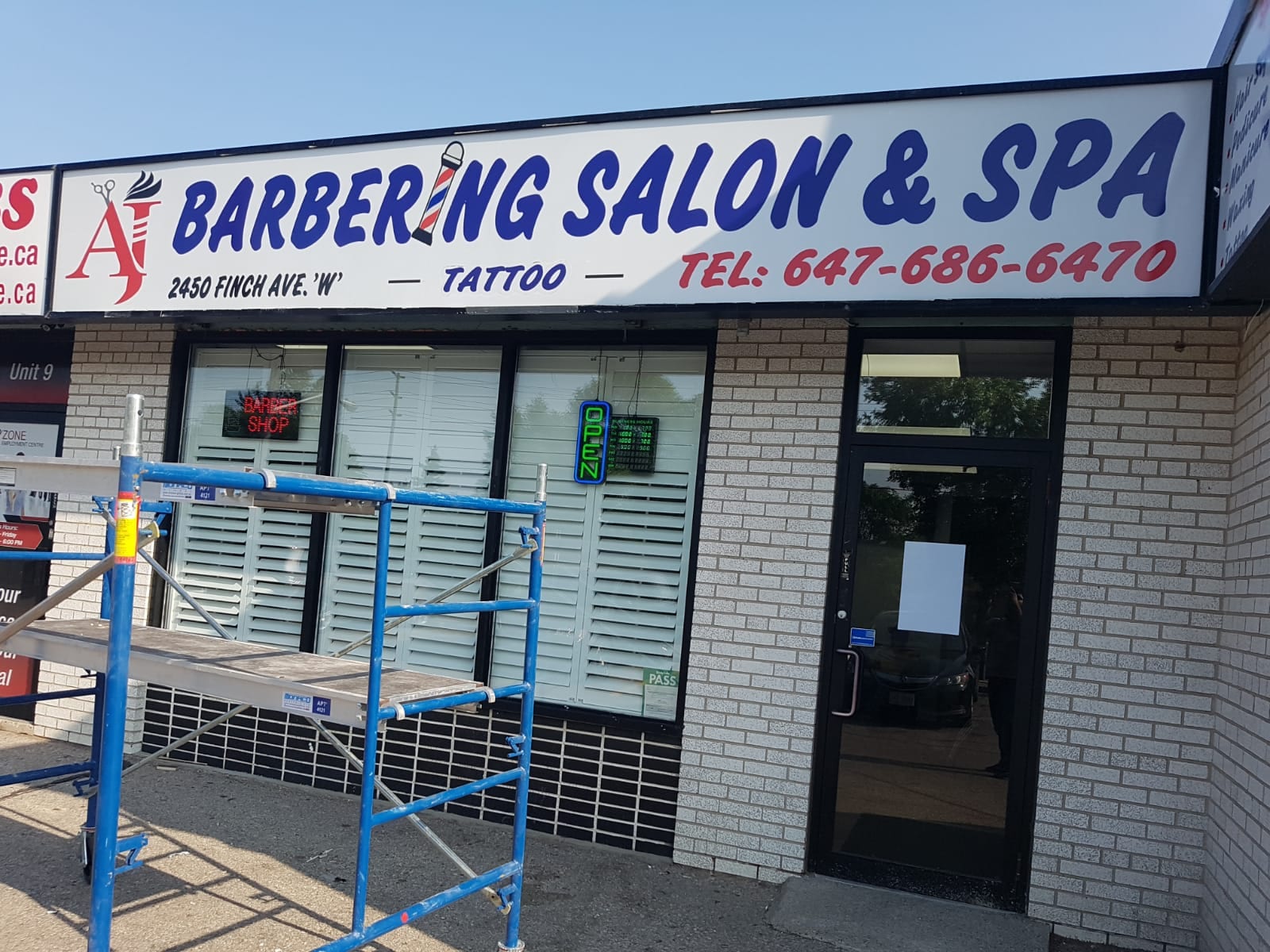 AJ BARBERING SALON & SPA
