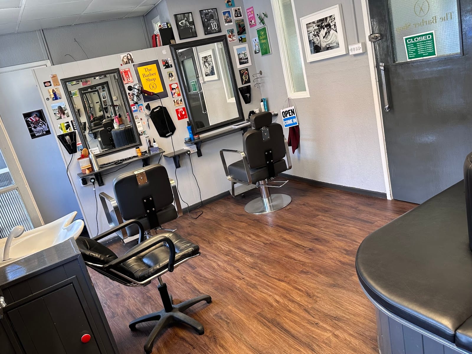 Chris at the Barber Shop
