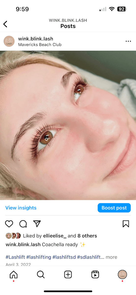 WINK BLINK LASH
