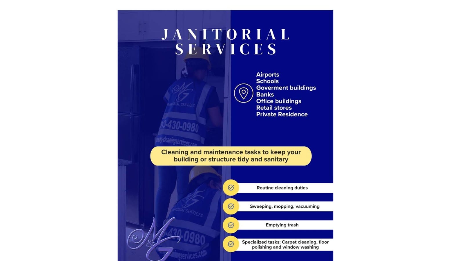M&G Janitorial Services, photo 4