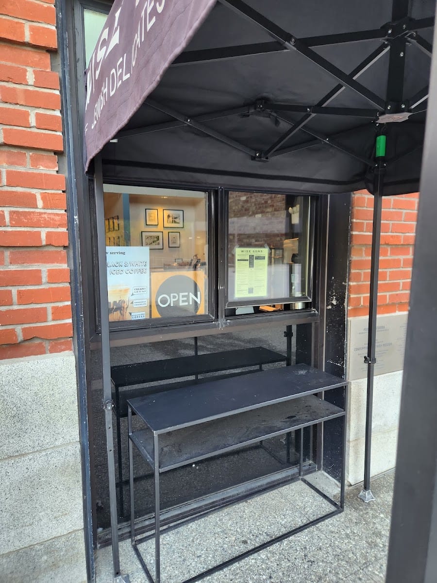 Wise Sons Jewish Deli pickup window