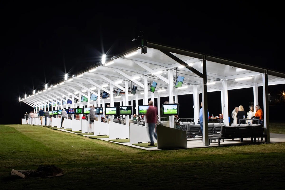 Trackman Driving Range at The Club at Brookstone