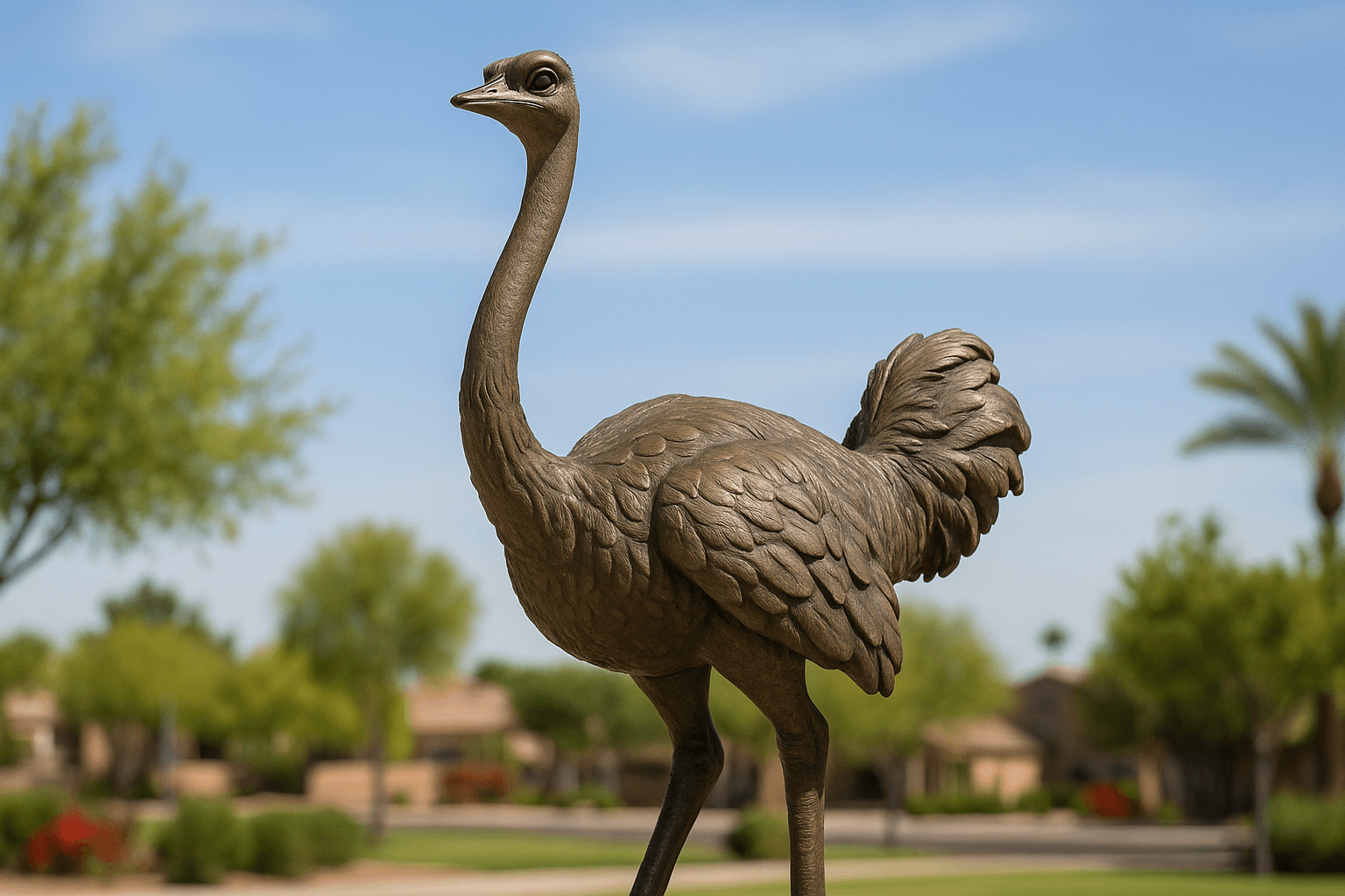 Public art in Chandler Arizona highlights community spirit