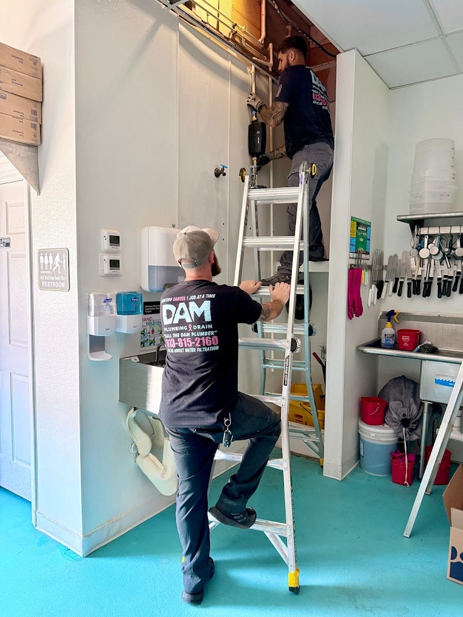 Dam Plumbing and Drain