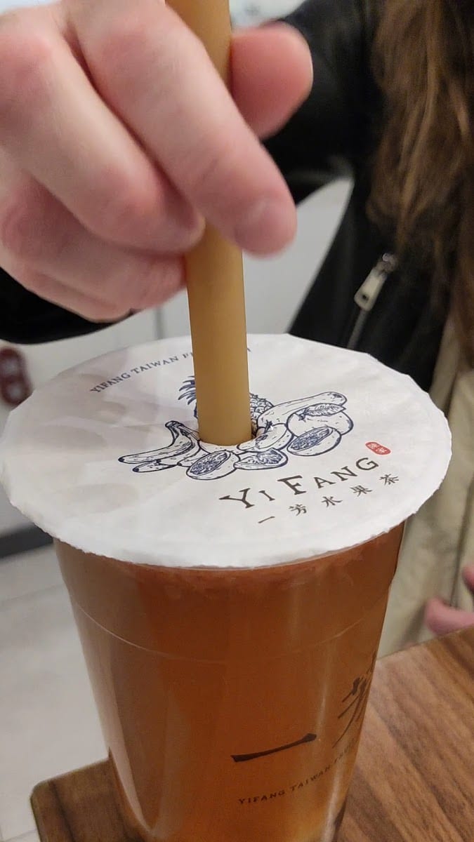 YiFang Fruit Tea Pyramides, photo 3