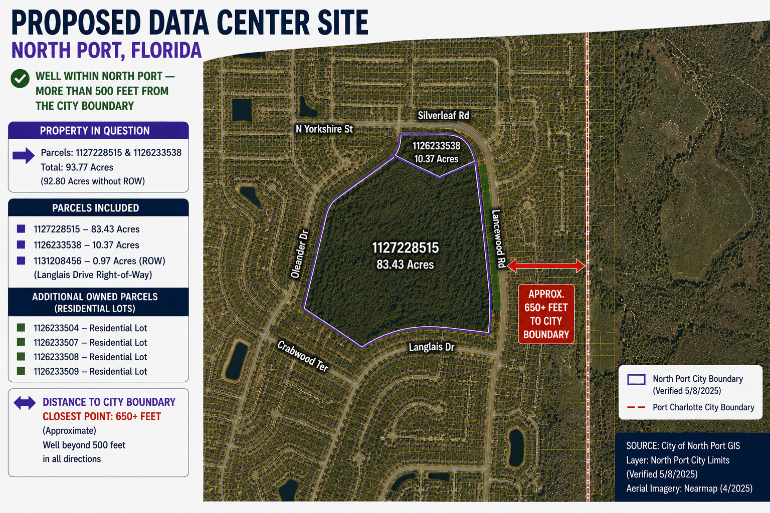 A Massive 83-Data Center Could Soon Be Built Less Than One-Tenth of a Mile From Your Neighborhood.