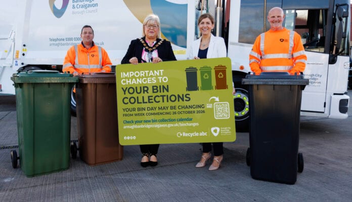 ABC Borough Bin Collection Days Are Changing From 26 October 2026