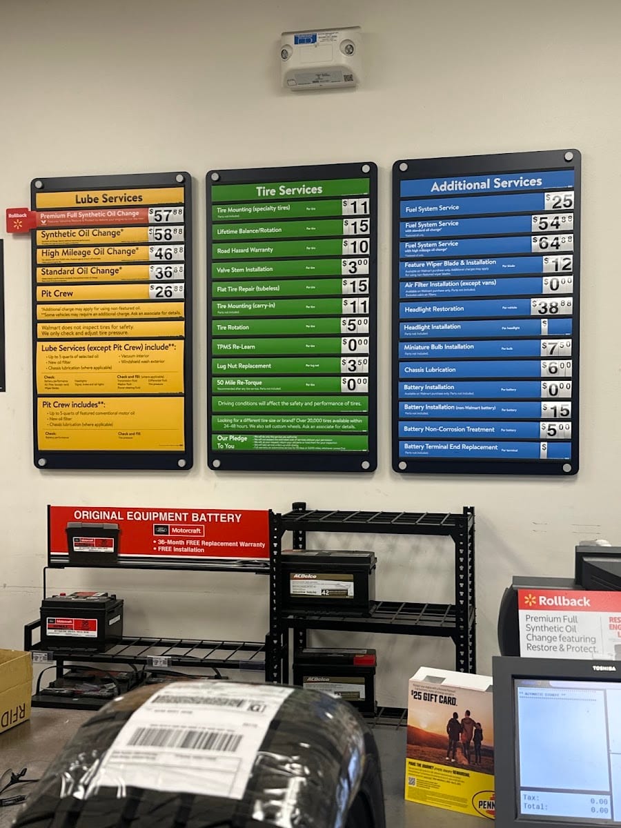 Walmart Auto Care Center, photo 4