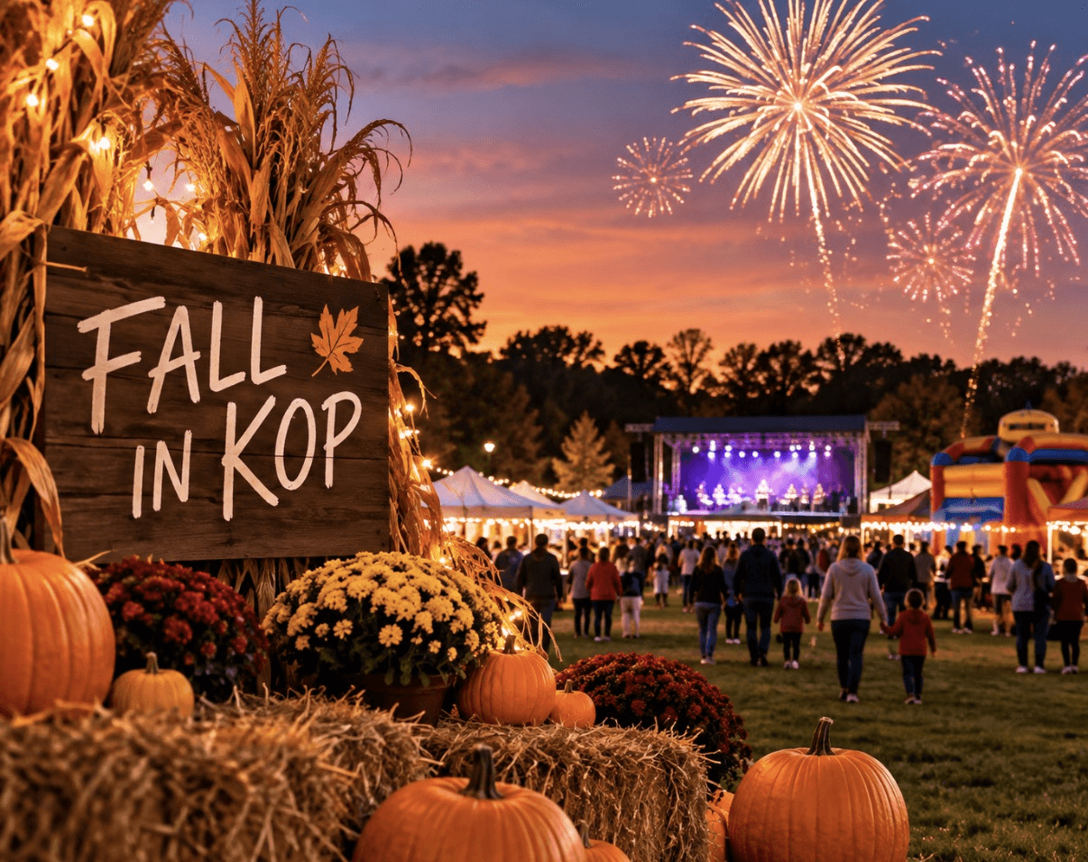 King of Prussia Goes All-In on Fall: The Seasonal Takeover You Can't Miss!