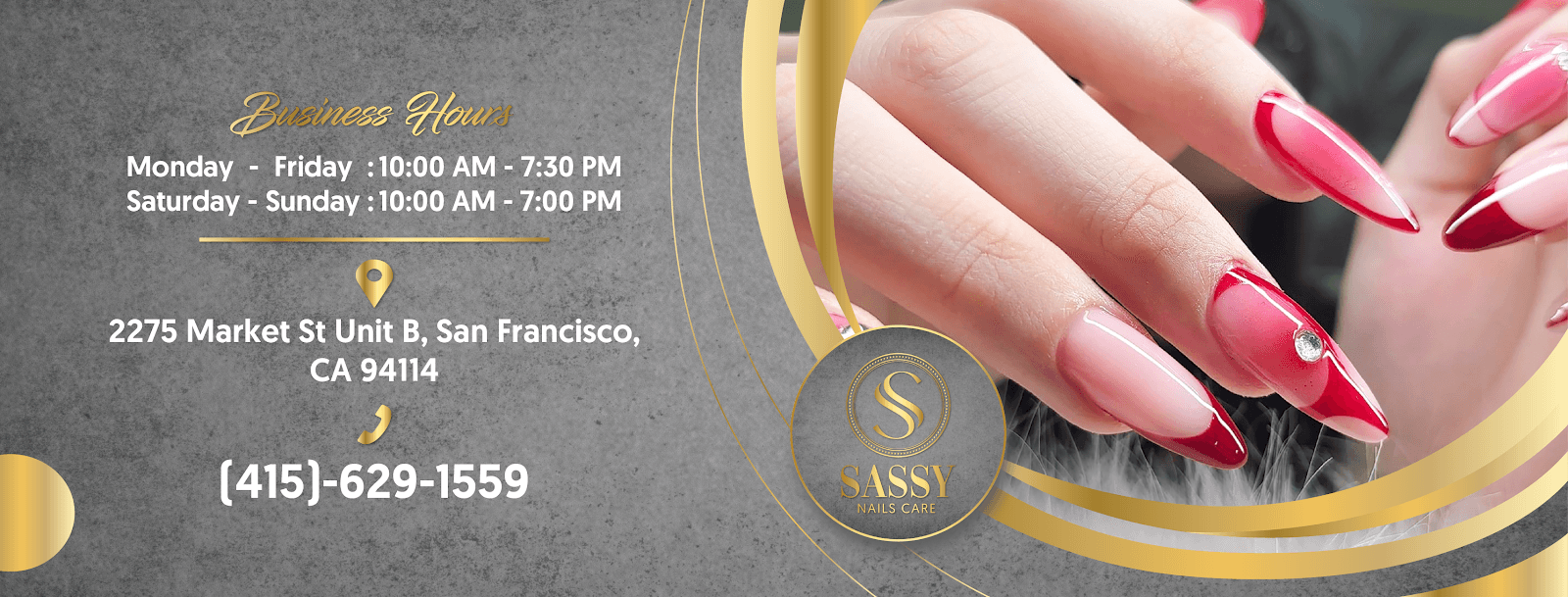 Sassy Nails Care 2275 Market St Unit B, photo 2
