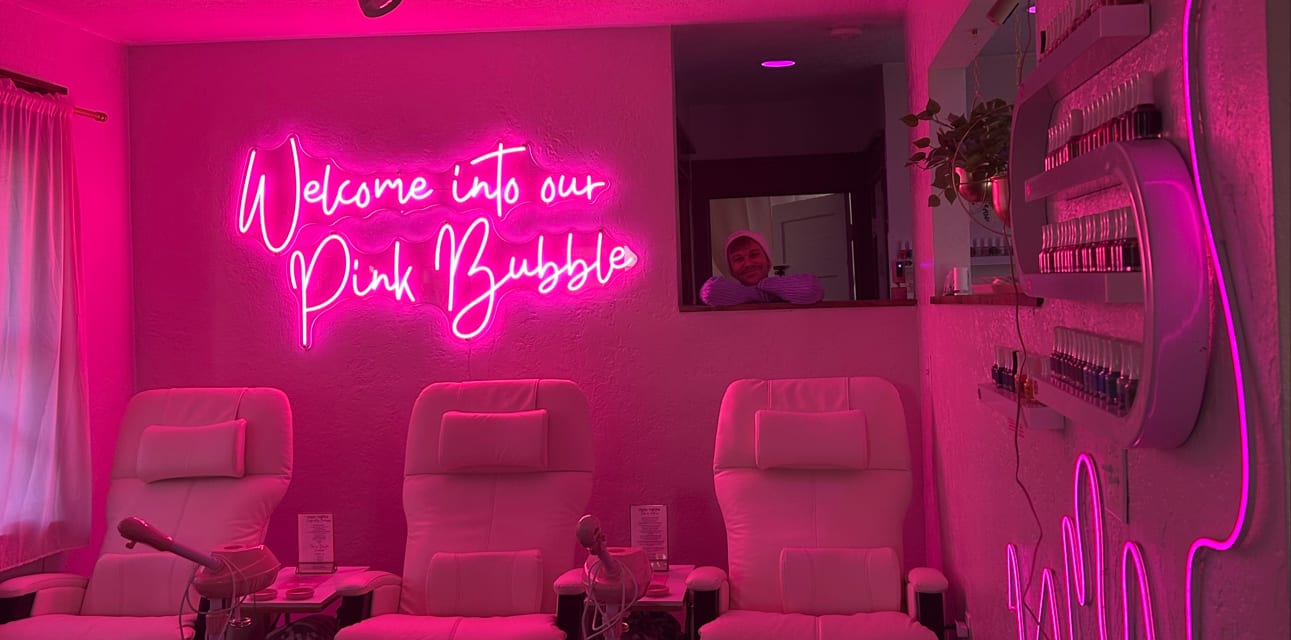 The Pink Bubble Nail Salon