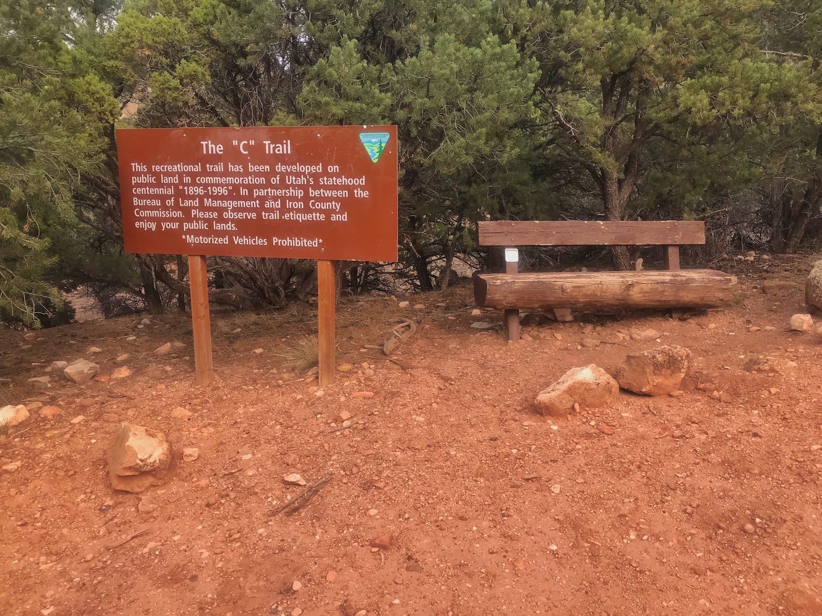 C Trailhead - Iron Hills Trail System, photo 2