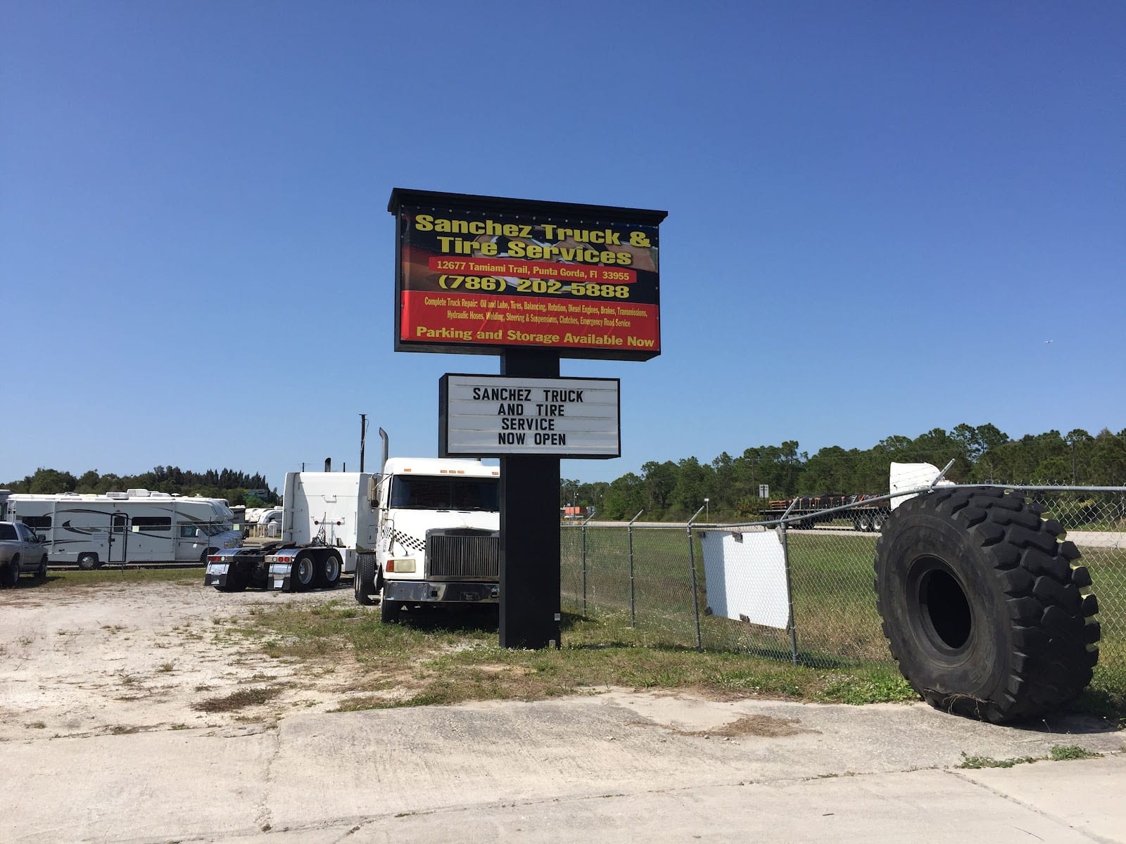 Sanchez Truck & Tire Service, Inc.