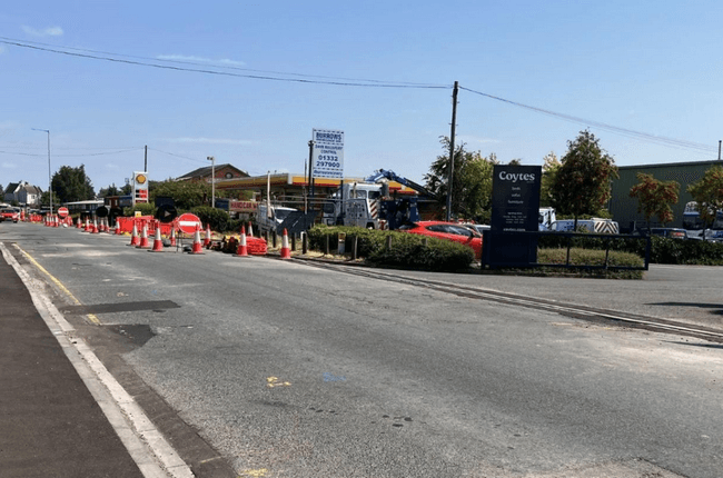 Derby Road resurfacing reaches halfway point as next phase gets under way