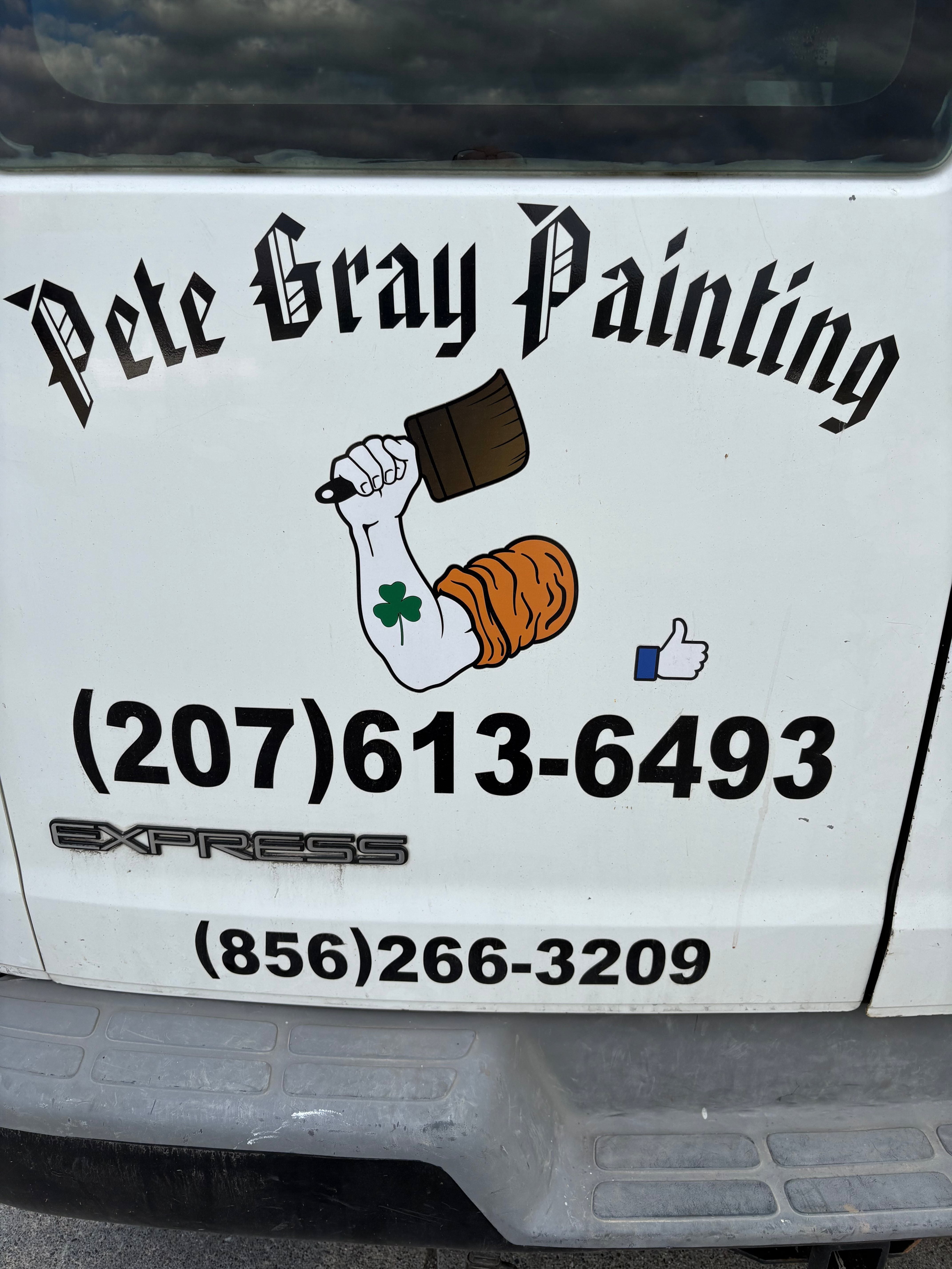 Pete Gray Painting