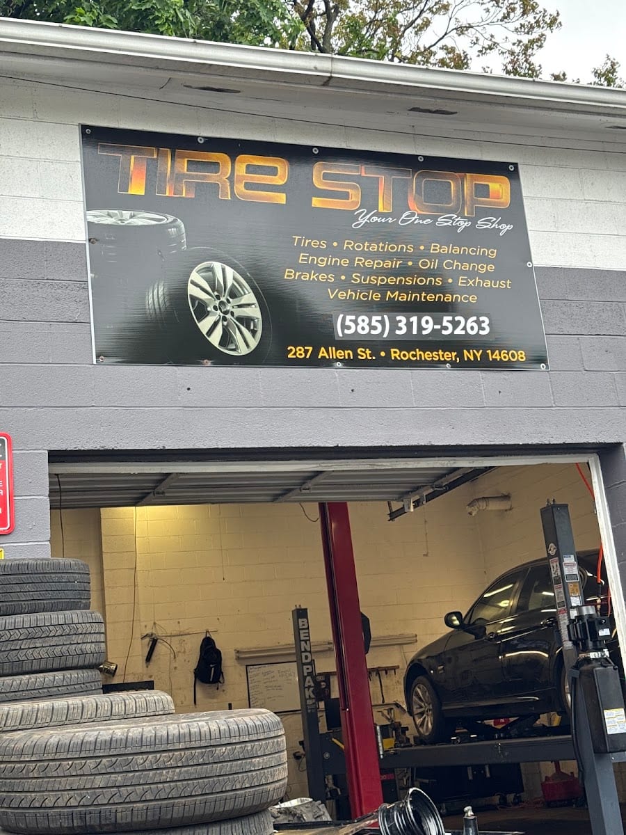 The tire stop