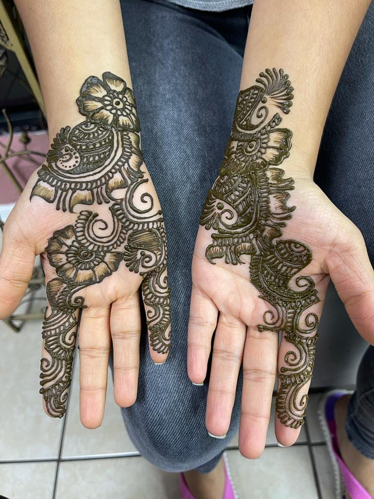 Shivam eyebrows threading waxing facial heena tatoo