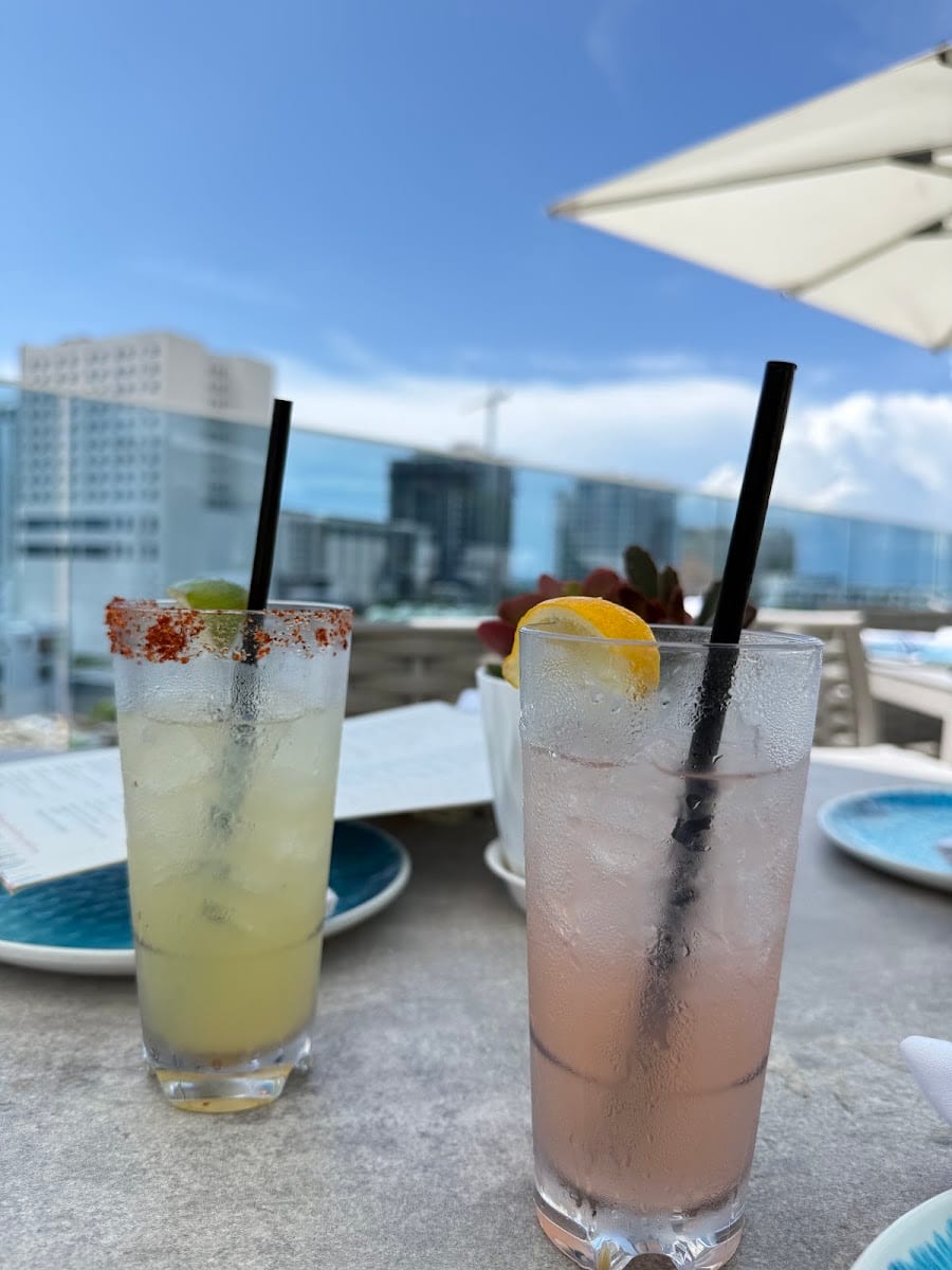 Perspective Rooftop Pool Bar